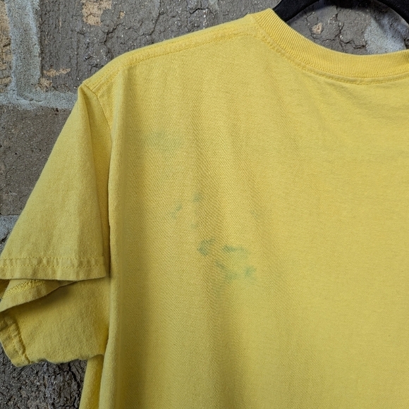 The 1975 I like it when you sleep Graphic Crewneck T-shirt Medium Unisex Yellow - Picture 4 of 6